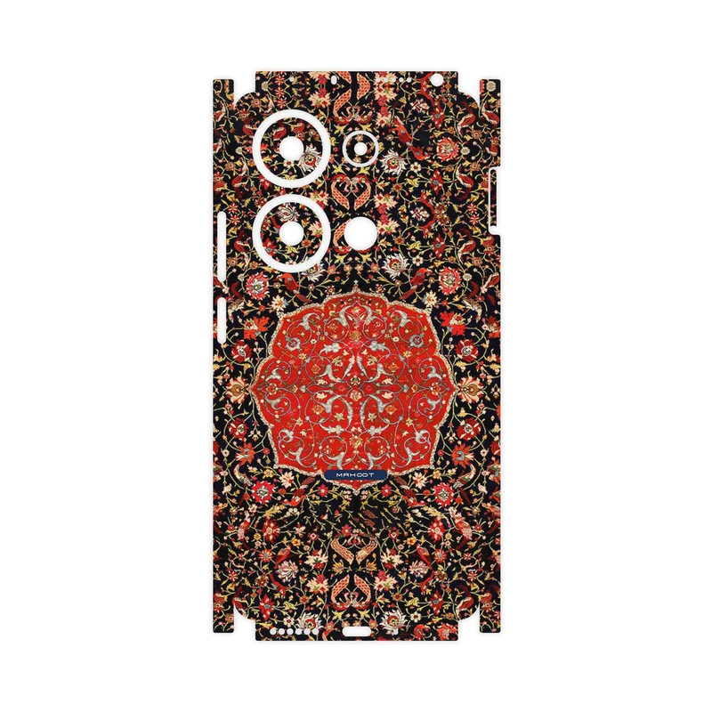 برچسب پوششی ماهوت مدل Persian_Carpet_Red-FullSkin مناسب برای گوشی موبایل شیائومی Poco M6 Pro 4G
