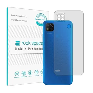 Transparent Rockspace HyGel model phone back protector suitable for Xiaomi Redmi 9C mobile phone