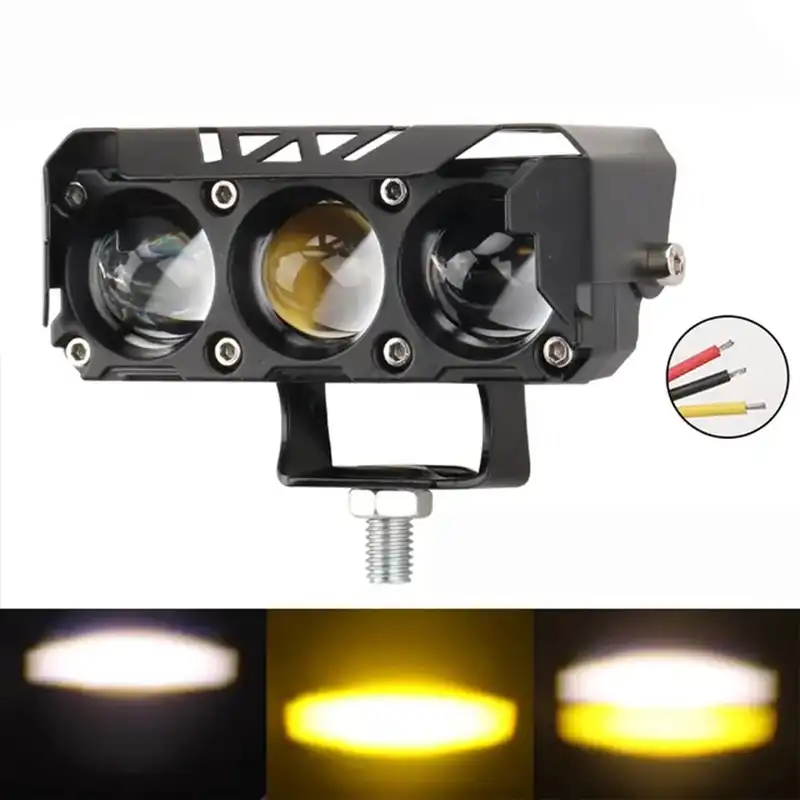 پروژکتور آفرودی موتور سیکلت و خودرو مدل 3-LNZ  بسته 2 عددی