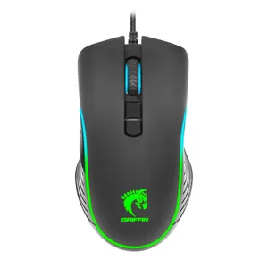 ماوس بی سیم مخصوص بازی گرین مدل GM605-RGB