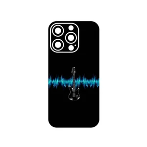 MAHOOT Electric Guitar Cover Sticker for Apple iPhone 14 Pro