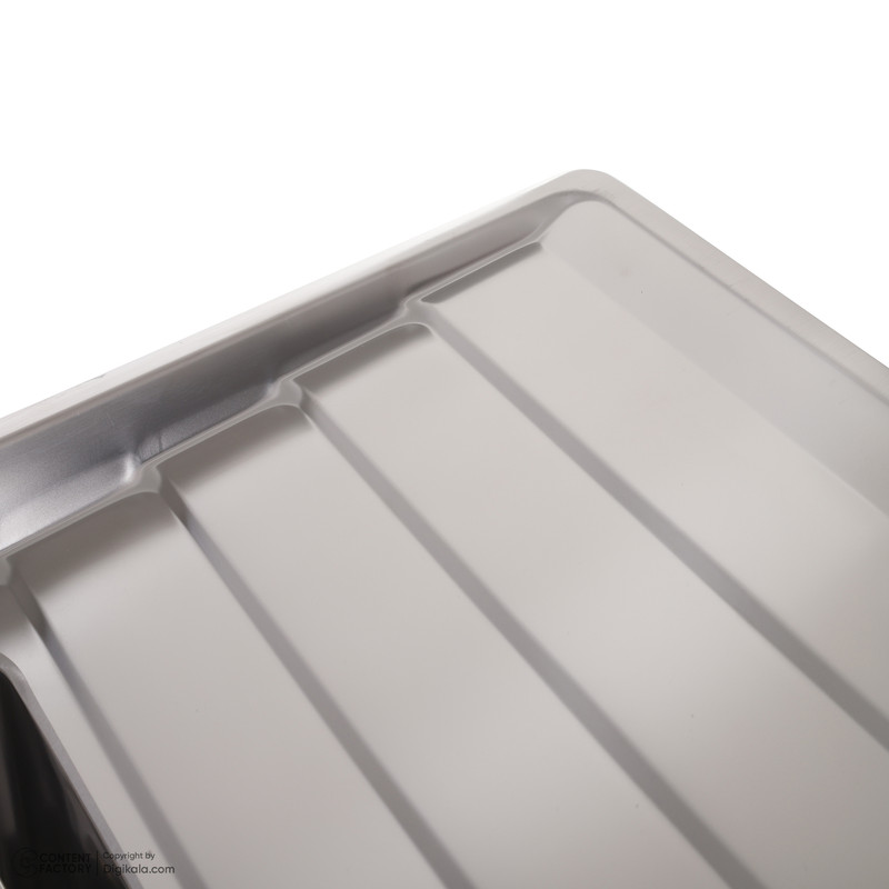 سینک ظرفشویی استیل بیمکث مدل L-4400 توکار