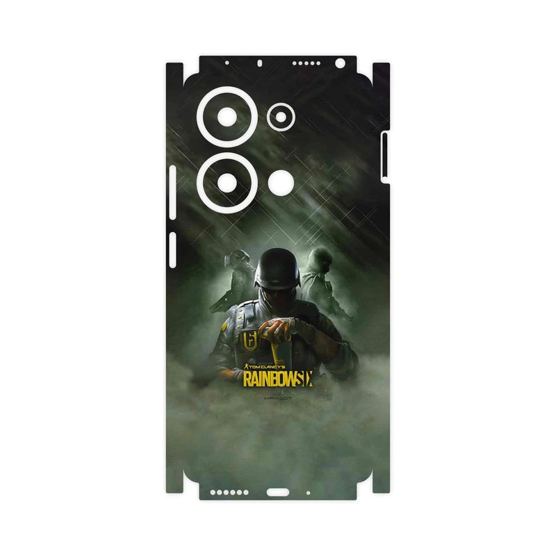 برچسب پوششی ماهوت مدل Rainbow_Six_Game-FullSkin مناسب برای گوشی موبایل شیائومی Redmi Note 13 Pro 4G