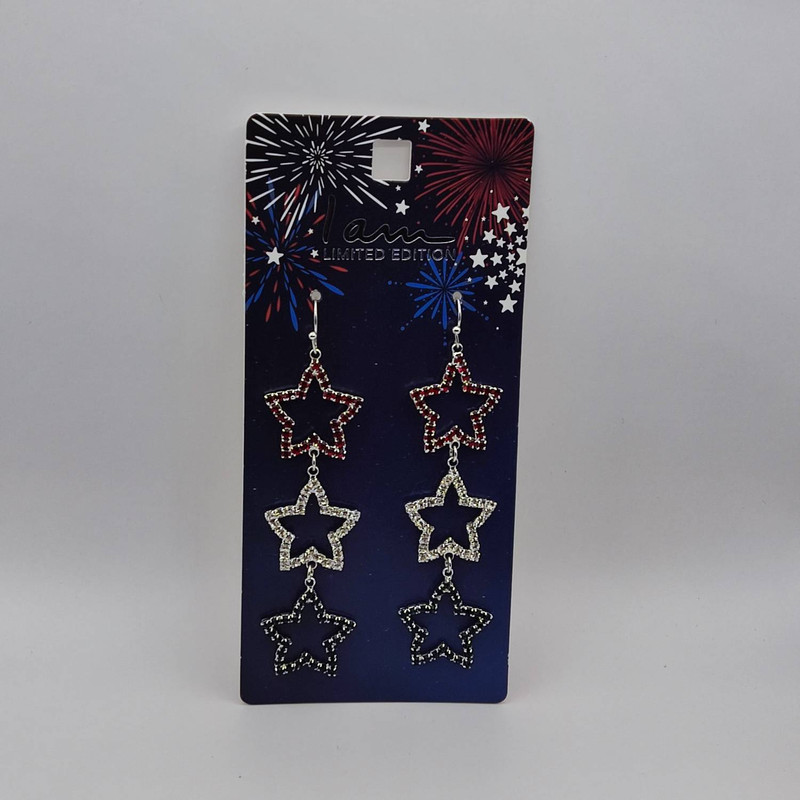 گوشواره زنانه آی ام مدل ستاره گوشواره زنانه آی ام مدل ستاره