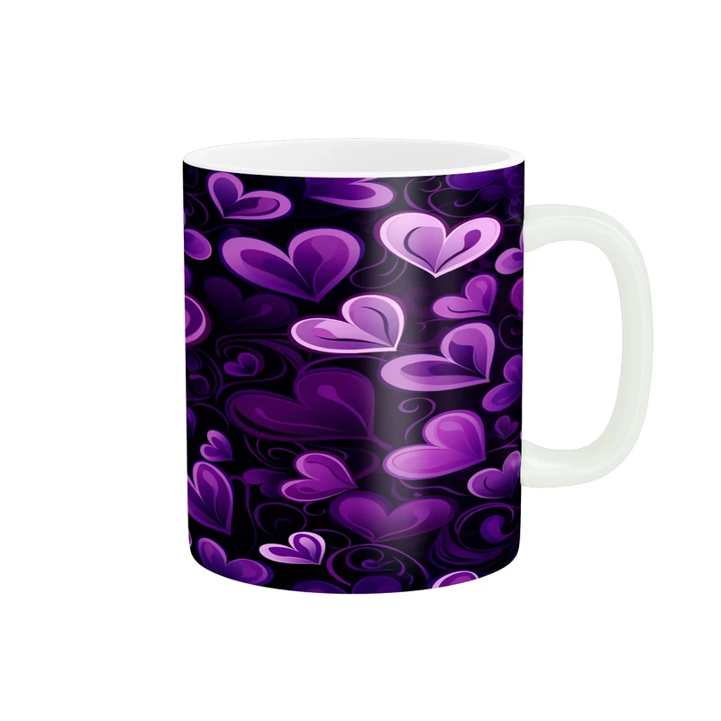 ماگ پادآفرین مدل فانتزی طرح قلب کد p9759