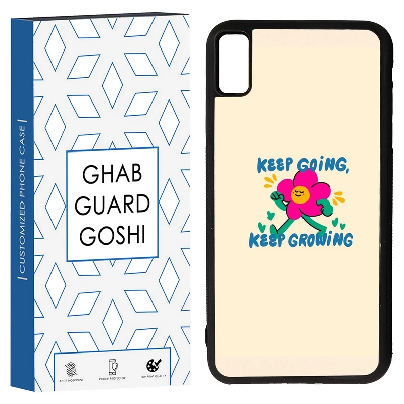 کاور قاب گارد گوشی طرح خوشحال کد TPU-248 مناسب برای گوشی موبایل اپل Iphone XS MAX/ X MAX