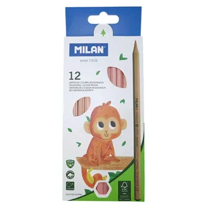 مداد رنگی 12 رنگ میلان مدل درختی