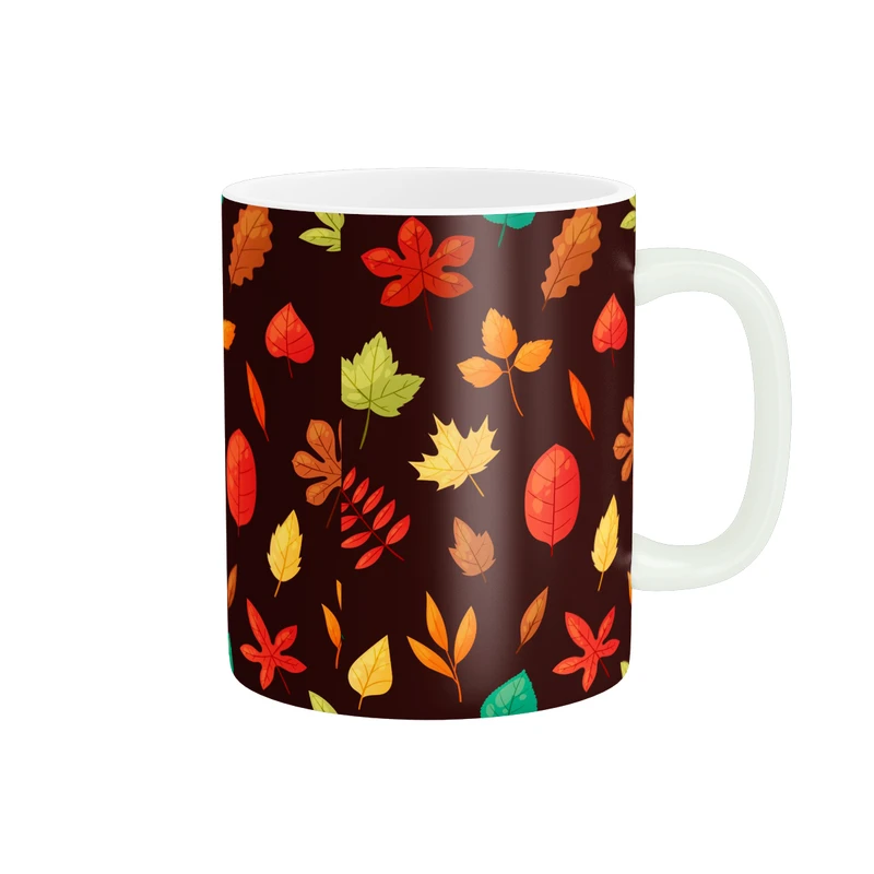 ماگ زیگورات مدل برگ های پاییزی کد 196