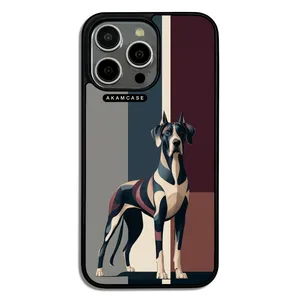 AKAM AMC-WA15PROMAX-DOGS-25 Cover For Apple iPhone 15 Pro Max