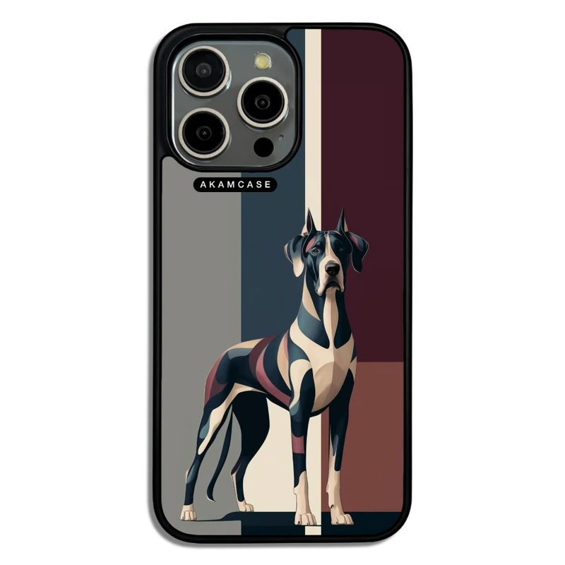 کاور آکام مدل AMC-WA15PROMAX-DOGS-25 مناسب برای گوشی موبایل اپل iPhone 15 Pro Max