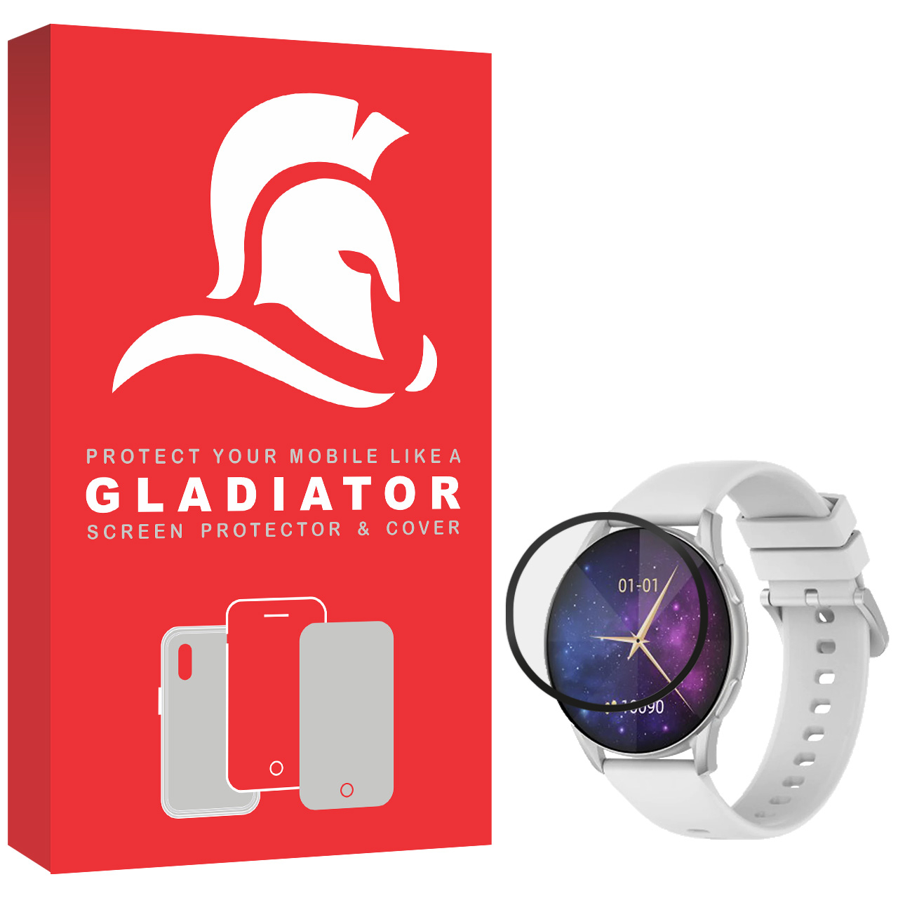 محافظ صفحه نمایش گلادیاتور مدل GWP1000 مناسب برای ساعت هوشمند کیسلکت L11 Pro