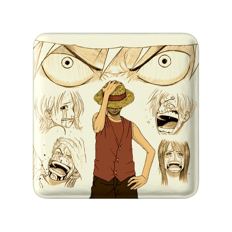 مگنت خندالو طرح لوفی انیمه وان پیس One Piece کد 17292