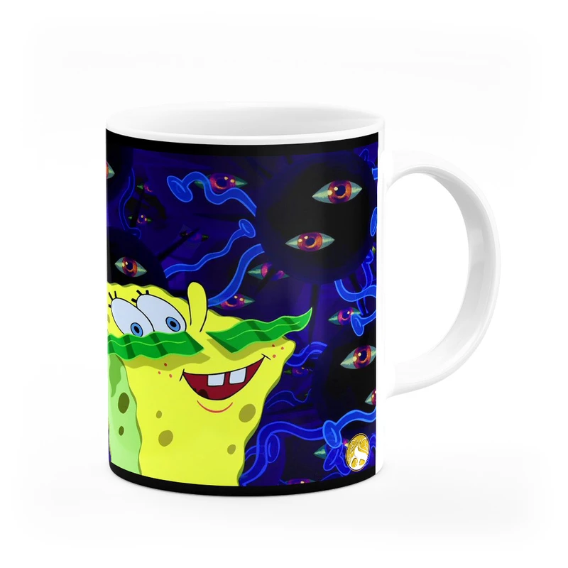 ماگ هومرو طرح انیمیشن باب اسفنجی مدل MG4528