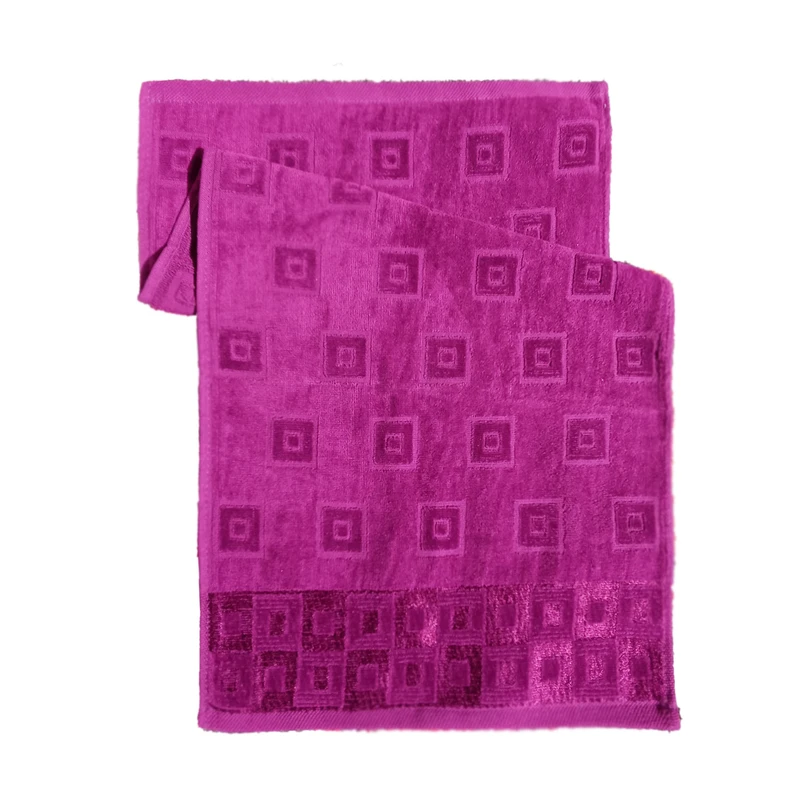 حوله دستی مدل مربعی سایز 40x80 سانتی متر