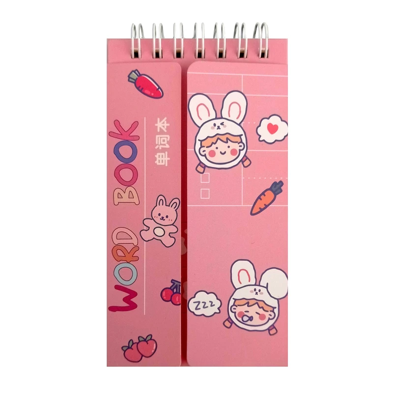 دفتر لغت 80 برگ طرح فانتزی کد P2 zaban