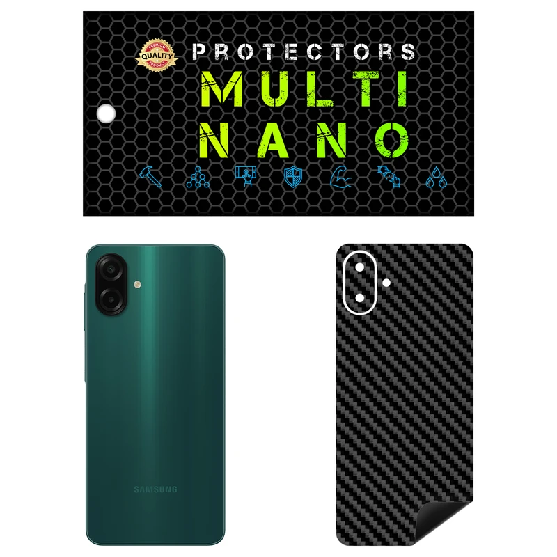 برچسب پوششی مولتی نانو طرح کربن مدل X-F1C مناسب برای گوشی موبایل سامسونگ Galaxy A07 4G