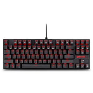 Redragon K552 Kumara Mechanical Red Switch Tenkeyless RGB Anti-Ghosting Gaming Keyboard