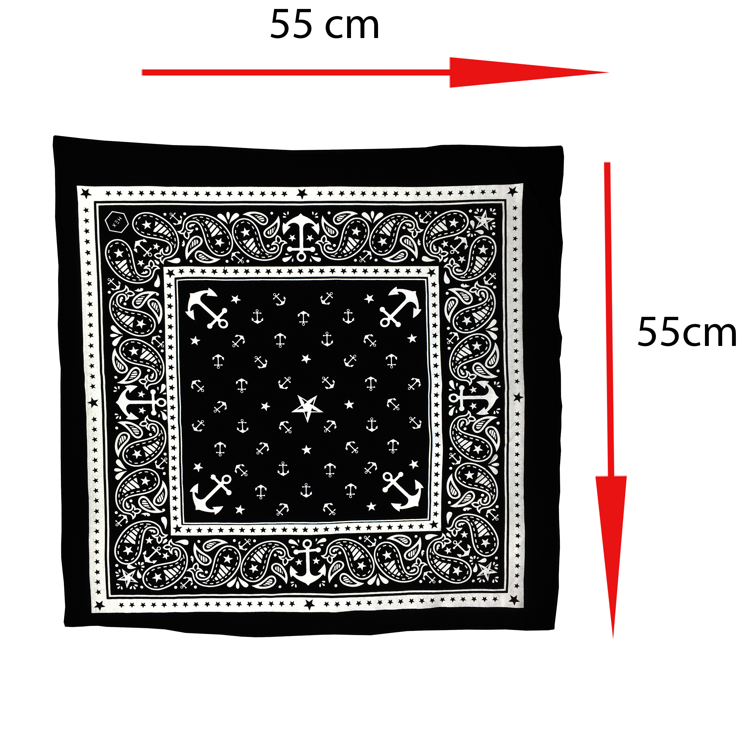 دستمال سر و گردن هکس ایران مدل BANDANA-105