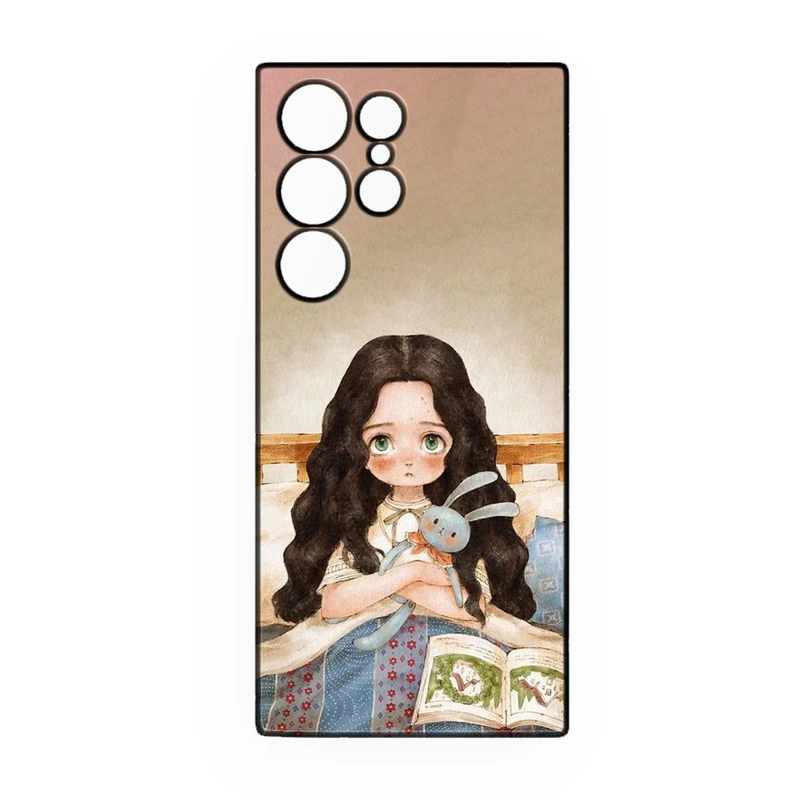 کاور طرح دخترانه کد 227 مناسب برای گوشی موبایل سامسونگ Galaxy S23 Ultra