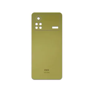 MAHOOT Matte-Gold Cover Sticker for Xiaomi Poco X4 Pro 5G