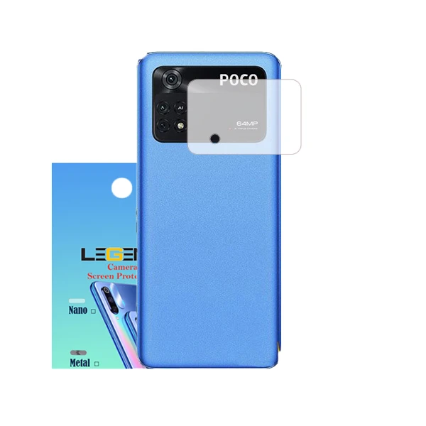 محافظ لنز نانو مدل LEGEND مناسب برای گوشی موبایل شیائومی POCO M4 PRO
