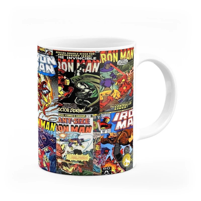 ماگ هومرو طرح کمیک بوک مارول و دیسی مدل MG6393