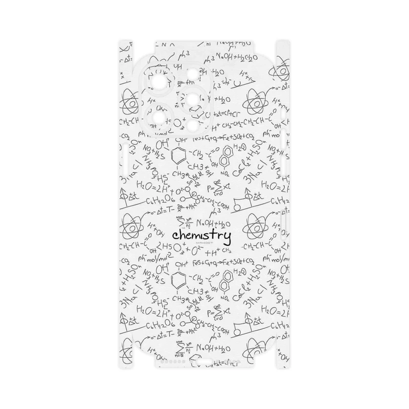 برچسب پوششی ماهوت مدل Chemistry Science-FullSkin مناسب برای گوشی موبایل اپل iPhone 15 Pro Max