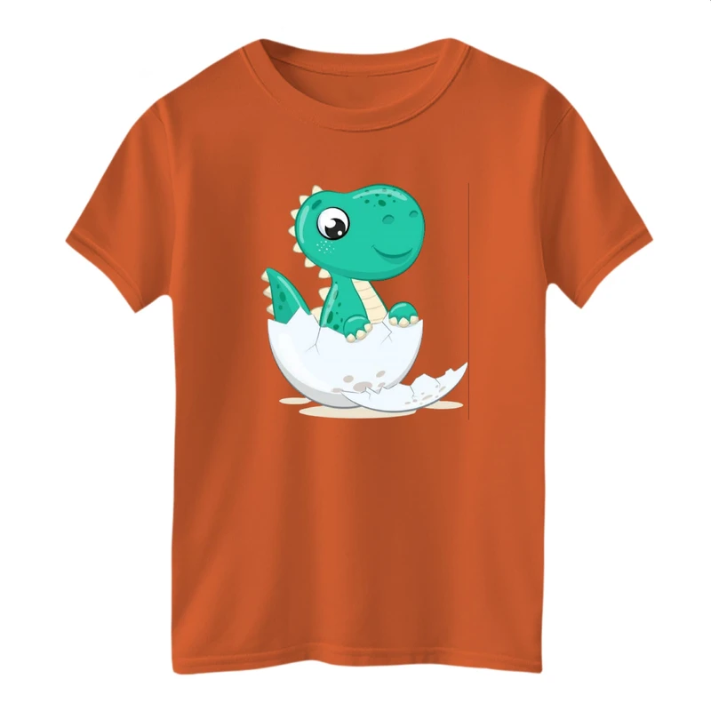 تی شرت آستین کوتاه بچگانه مدل تخم دایناسور