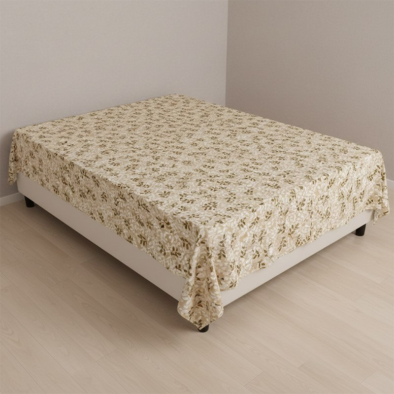 ملحفه نخ پنبه آدنو مدل IR215 دونفره سایز 240x240 سانتی‌متر