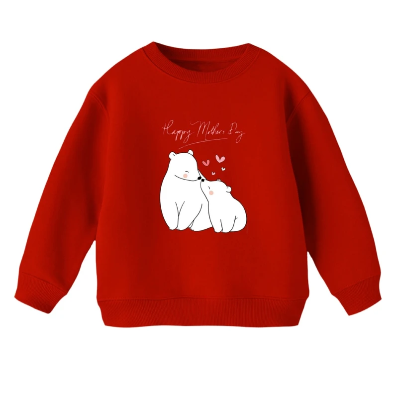 سویشرت بچگانه مدل خرس قطبی 