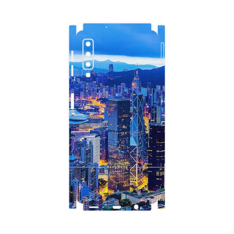 برچسب پوششی ماهوت مدل Hong Kong City-FullSkin مناسب برای گوشی موبایل سامسونگ Galaxy A7 2018