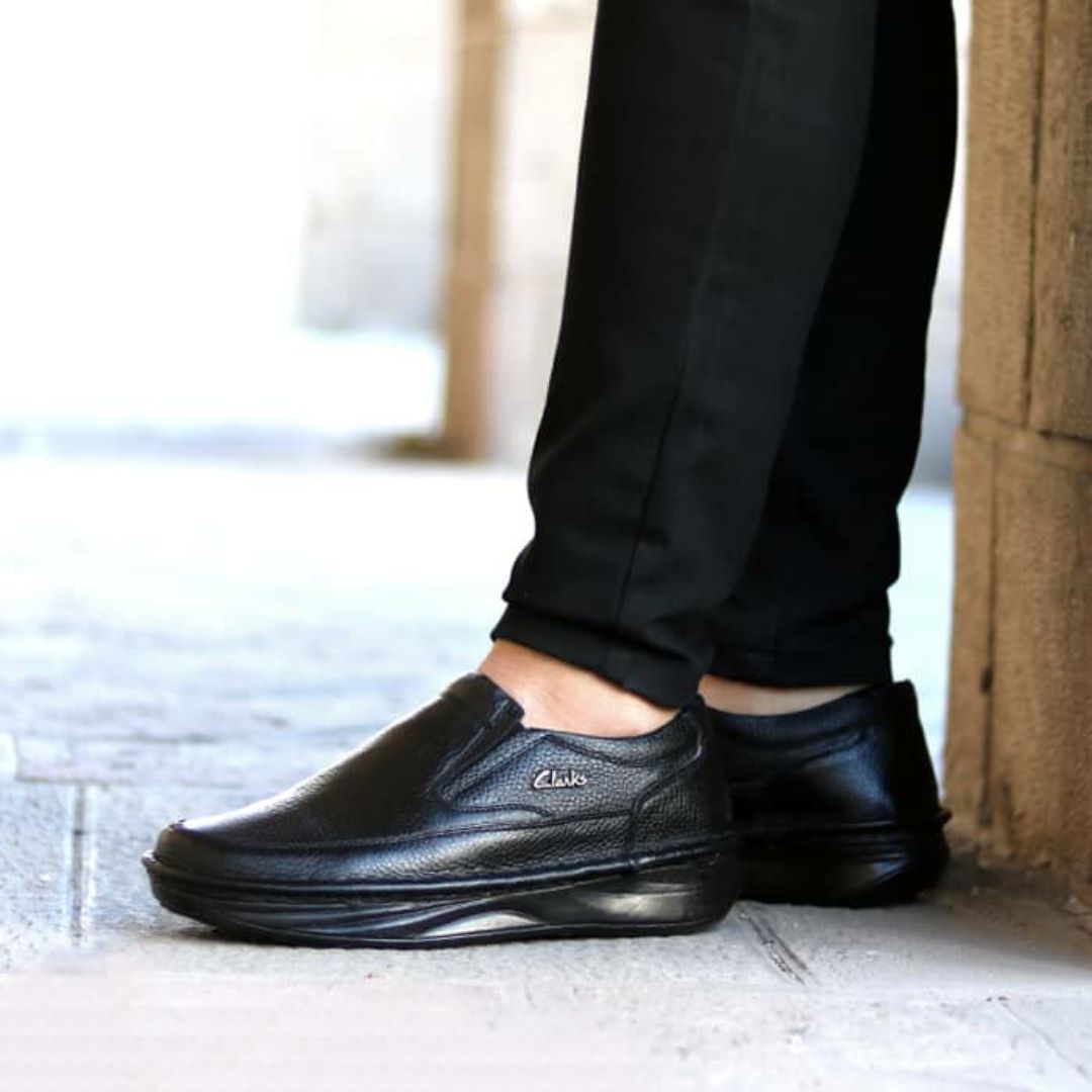 کفش طبی مردانه مدل چرم طبیعی کد 546 -  - 7