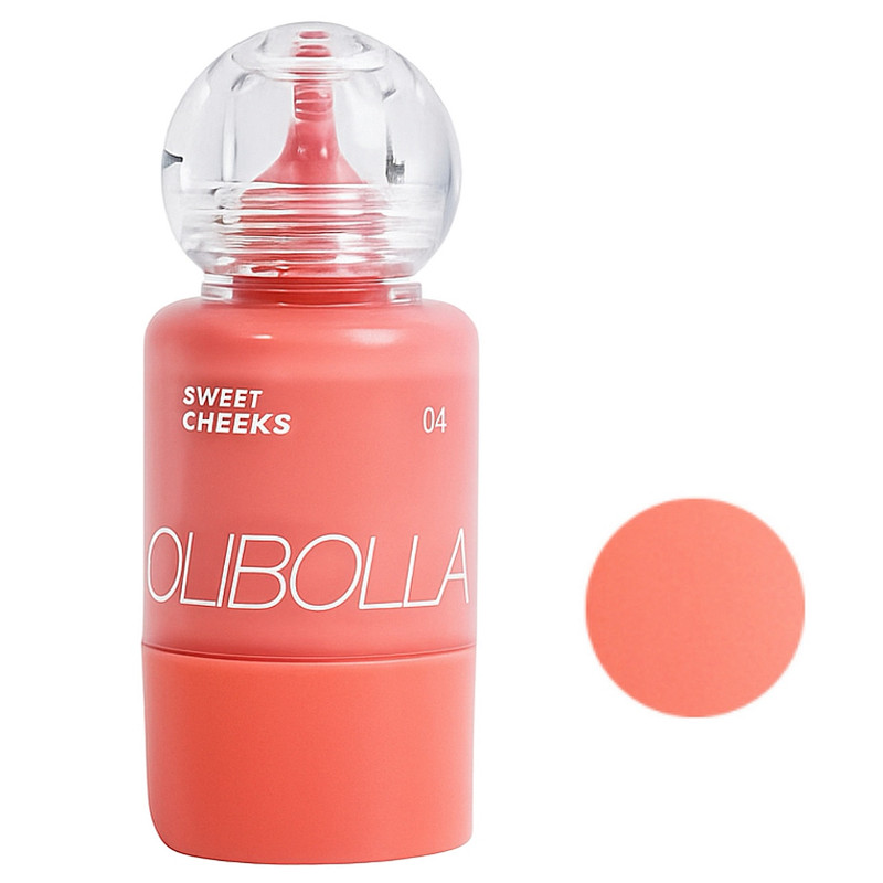 رژگونه مات اولیبولا مدل دکمه ای شماره 04