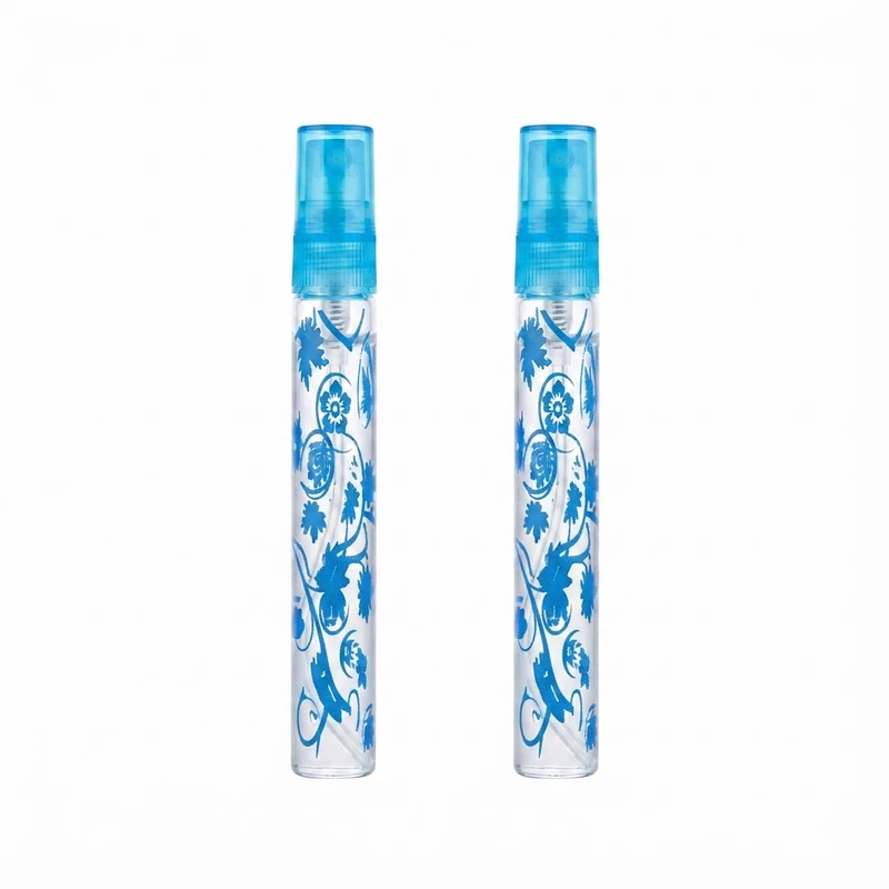محفظه نگهدارنده عطر مدل Leaf ظرفیت 10 میلی‌لیتر بسته دو عددی