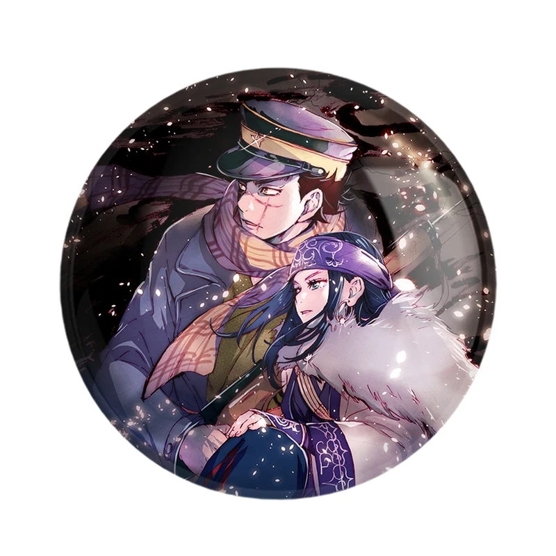 مگنت خندالو مدل سایچی و اسیرپا انیمه کامویی طلایی Golden Kamuy کد 23731