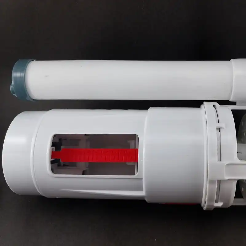 مکانیزم تخلیه توالت فرنگی مدل دوزمانه استیل دار G60