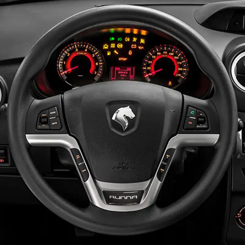 آرم فرمان خودرو آرسی زد اسپرت مدل RPlus2022 مناسب برای رانا پلاس