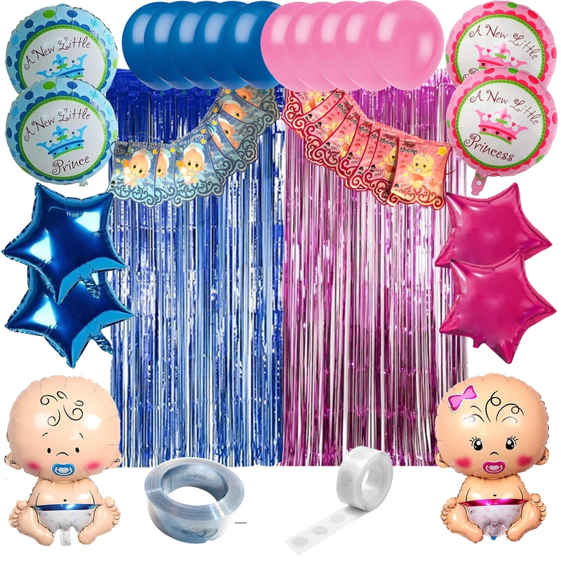 مجموعه 40 عددی مستر تم طرح بیبی تعیین جنسیت پلاس 