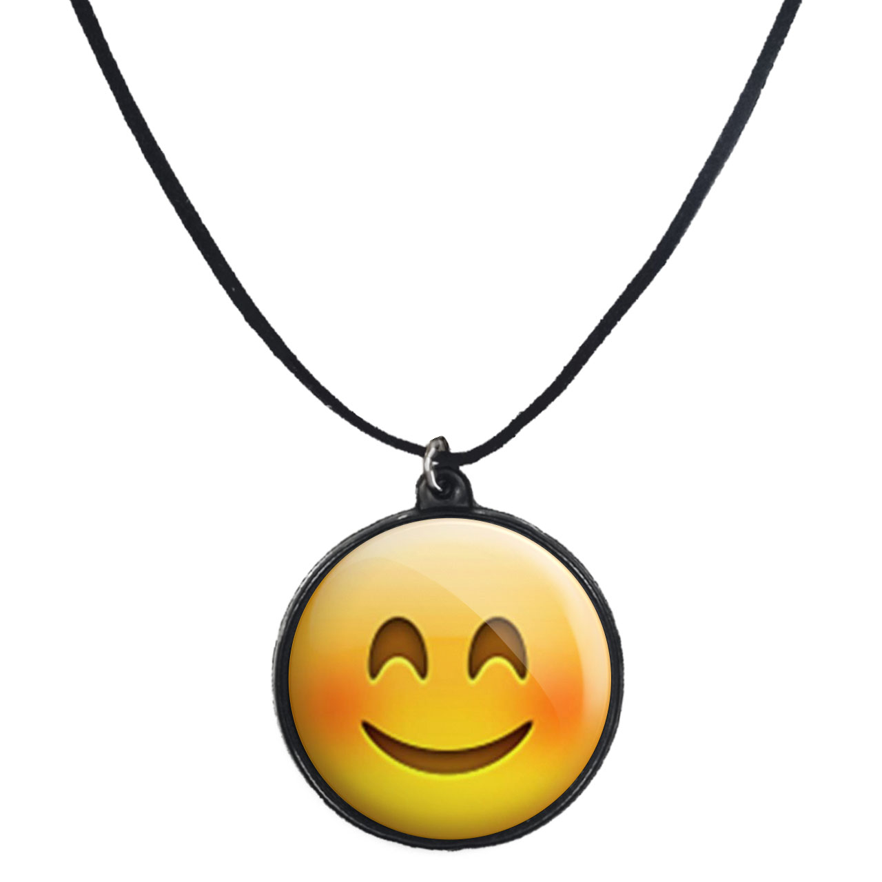 گردنبند پرمانه طرح ایموجی کد pmb.577 مدل دو طرفه