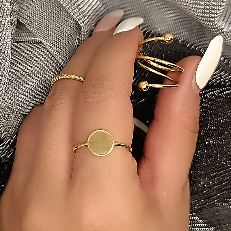 انگشتر زنانه کد RKH_1711 مجموعه 3 عددی انگشتر زنانه کد RKH_1711 مجموعه 3 عددی