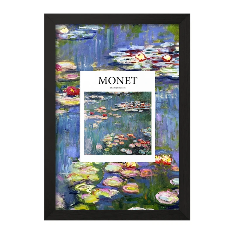 تابلو خندالو مدل کلود مونه (Claude Monet) کد F10718