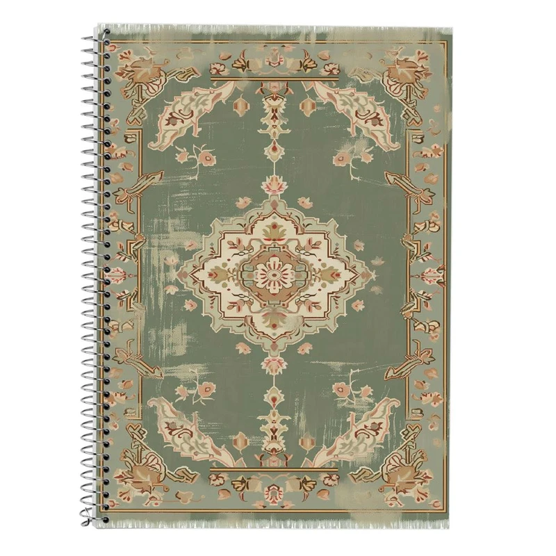 دفتر لغت 50 برگ مدوپد طرح فرش کد DF17435