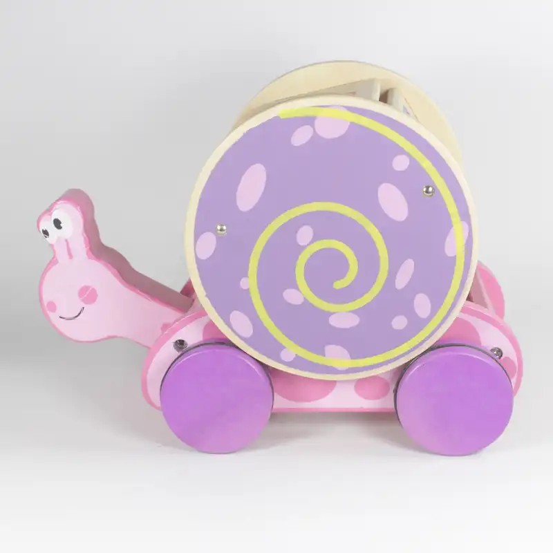 اسباب بازی چوبی مدل حلزون کد 0005