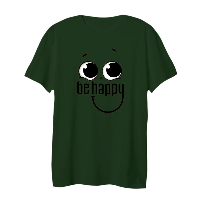 تی شرت لانگ آستین کوتاه زنانه مدل شاد باش