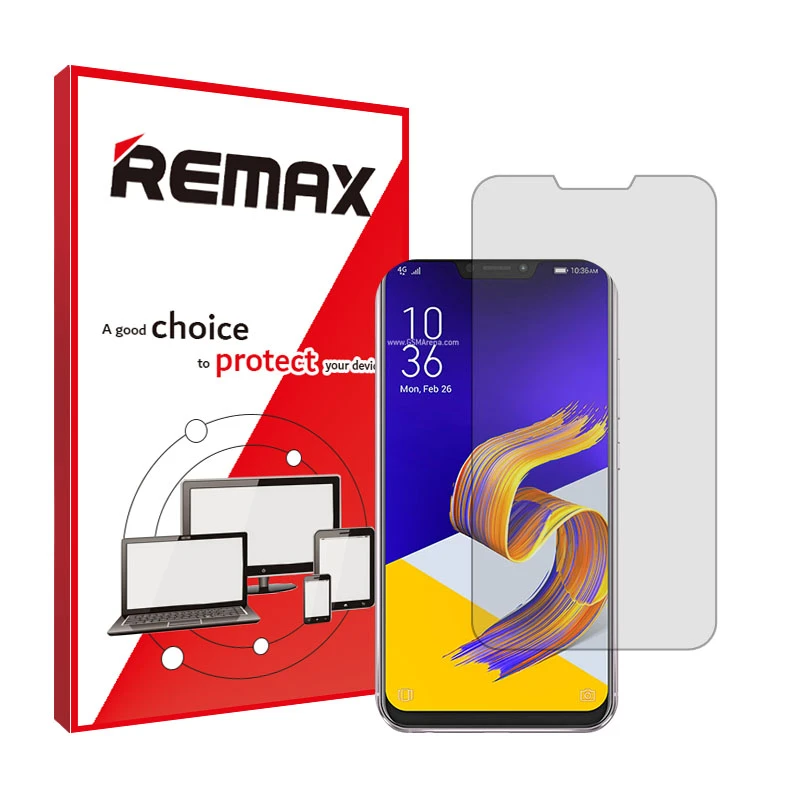 محافظ صفحه نمایش شفاف ریمکس مدل Resistant مناسب برای گوشی موبایل ایسوس Zenfone 5z ZS620KL