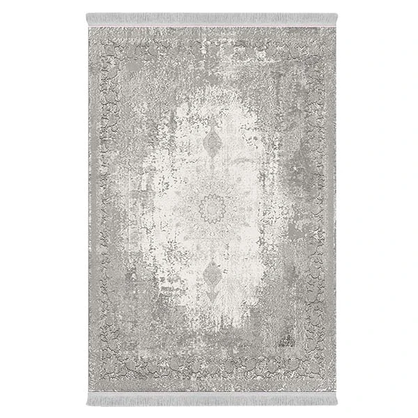 فرش پارچه‌ای دفه مدل فرشینه طرح مدرن کد 76