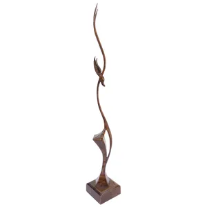 مجسمه چوبی طرح غزال مدل  RS 350