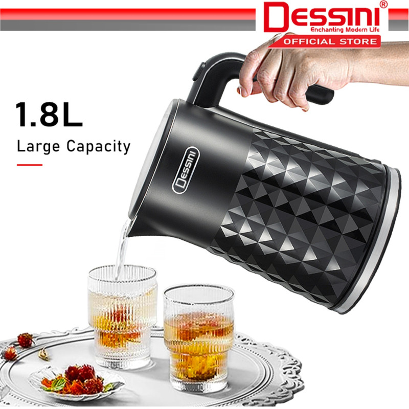 کتری برقی دسینی مدل DS-20SS گنجایش 1.8 لیتر
