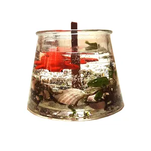 شمع دست ساز مدل آکواریوم