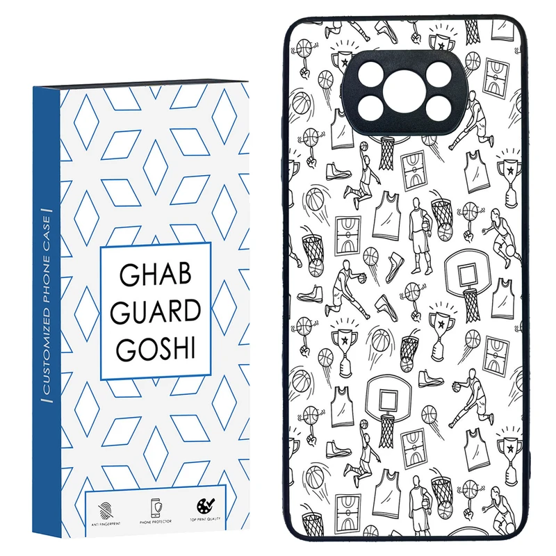 کاور قاب گارد گوشی طرح ورزشی کد TPU-126 مناسب برای گوشی موبایل شیائومی POCO X3 / X3 PRO / X3 NFC